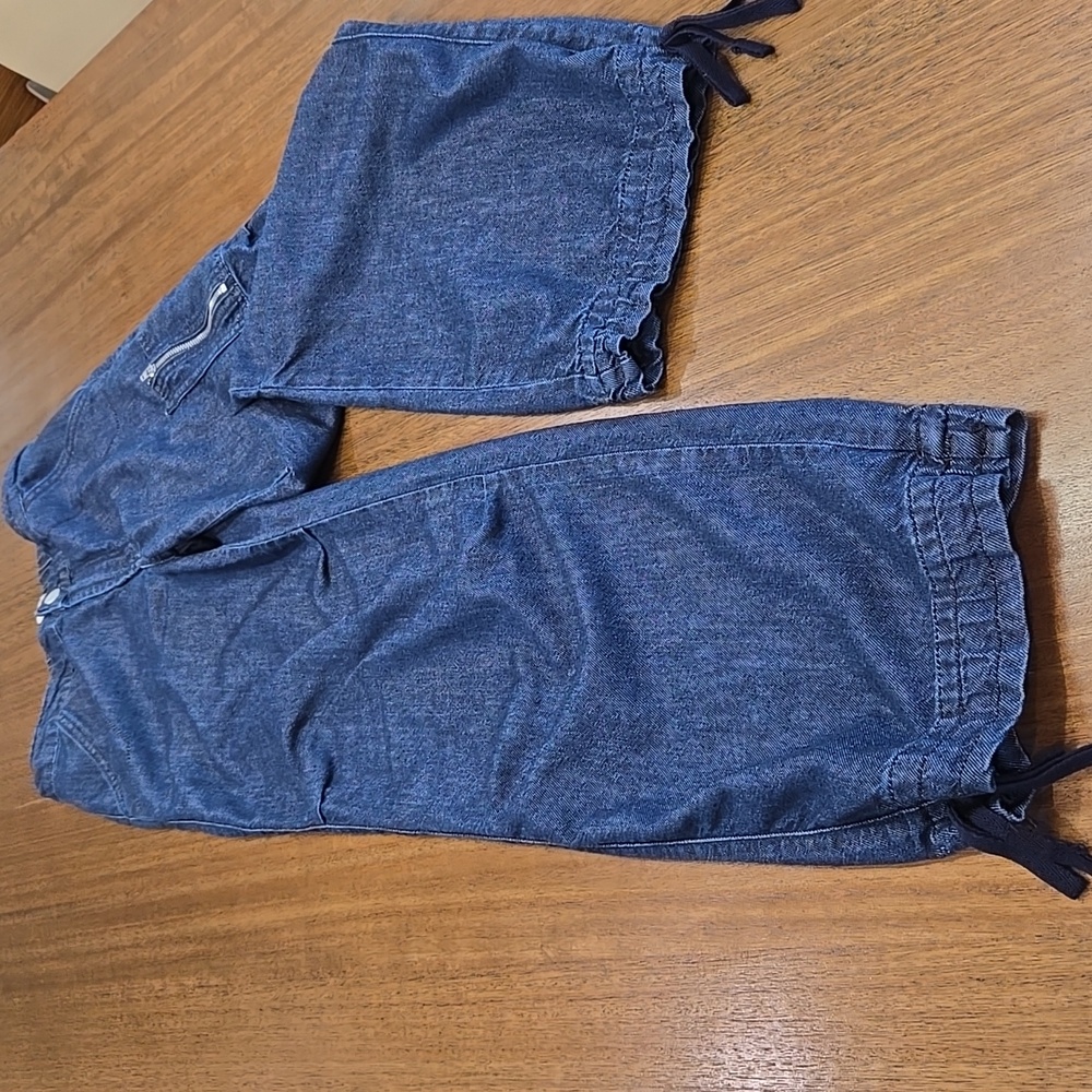 Pilcro Cargo Ankle Drawstring Ties Jean